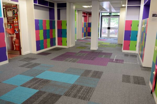 Comet Carpet Burmatex Code fire resistant carpet tiles Fitted