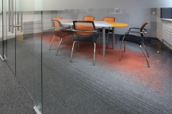 Comet Carpet Burmatex Tivoli Mist Carpet Tiles Fitted